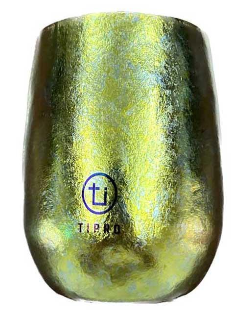  Titanium  egg cup (Yellow)